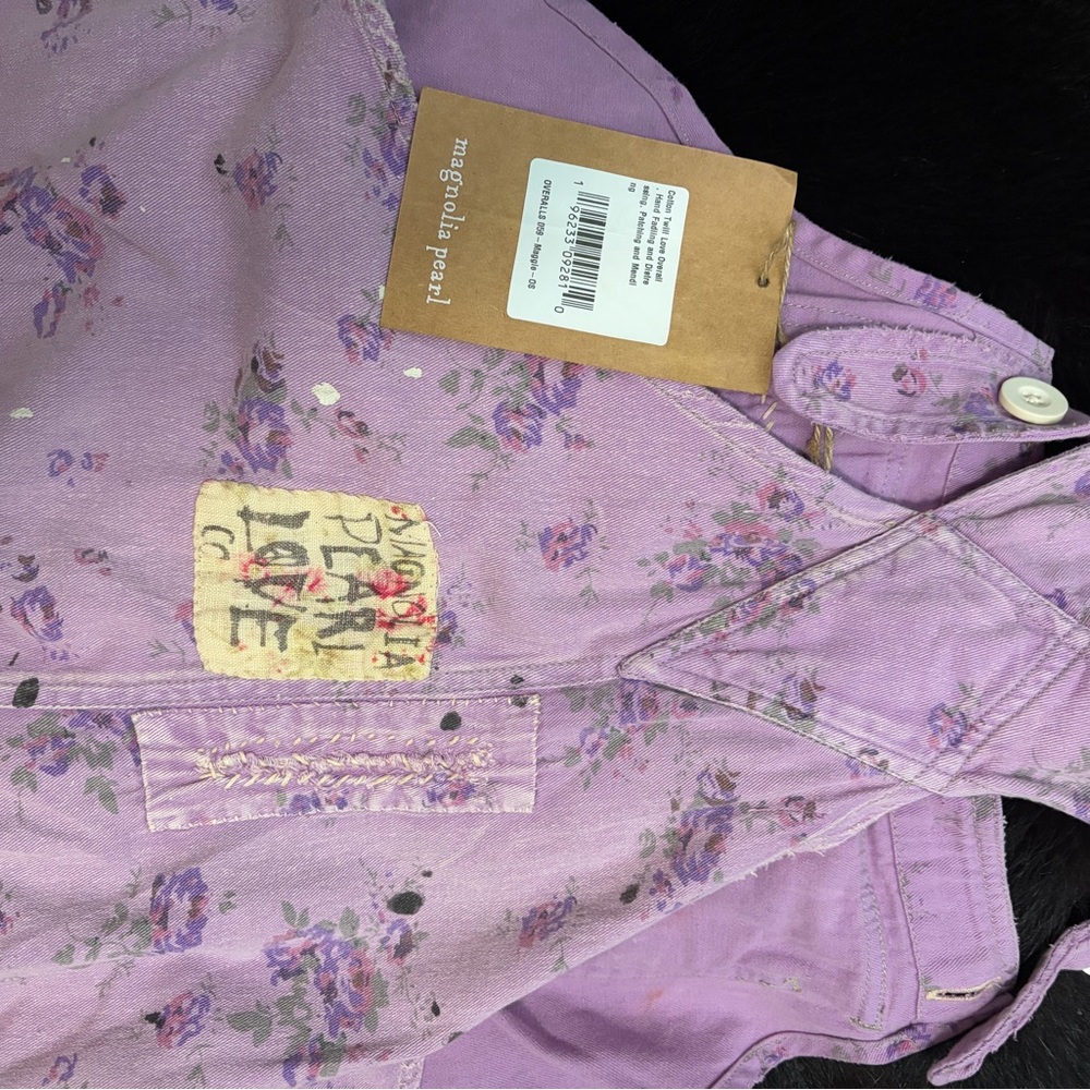 Magnolia Pearl Overalls 059 Floral Love Maggie - Picture 4 of 5